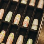 pastel neon fashion nails 66