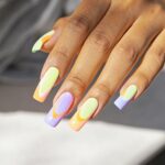 pastel neon fashion nails 59