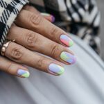 pastel neon fashion nails 58