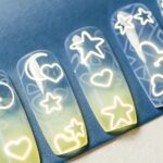 pastel neon fashion nails 53