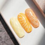 pastel neon fashion nails 49