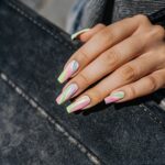 pastel neon fashion nails 48