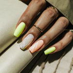 pastel neon fashion nails 10
