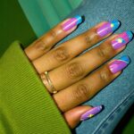 pastel neon fashion nails 34