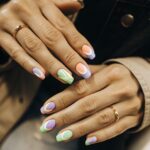 pastel neon fashion nails 13