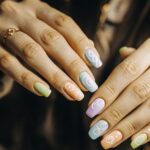 pastel neon fashion nails 12