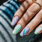 pastel neon fashion nails 4