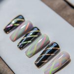pastel neon fashion nails 3
